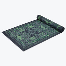 Load image into Gallery viewer, Reversible Boho Folk Yoga Mat (6mm)