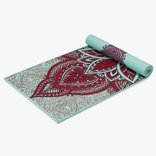 Load image into Gallery viewer, Reversible Zara Rogue Yoga Mat (6mm)