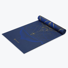 Load image into Gallery viewer, Reversible Metallic Sun & Moon Yoga Mat (6mm)